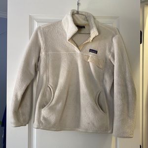 Patagonia 1/4 white button up